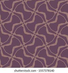 Seamless vector pattern in geometric ornamental style