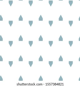 Seamless vector pattern in geometric ornamental style