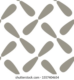 Seamless vector pattern in geometric ornamental style