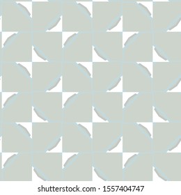 Seamless vector pattern in geometric ornamental style