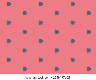 Seamless vector pattern in geometric ornamental style