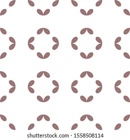 Seamless vector pattern in geometric ornamental style