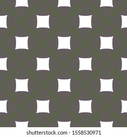 Seamless vector pattern in geometric ornamental style
