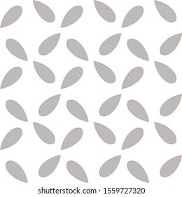 Seamless vector pattern in geometric ornamental style