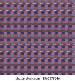 Seamless vector pattern in geometric ornamental style