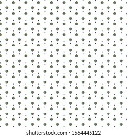 Seamless vector pattern in geometric ornamental style