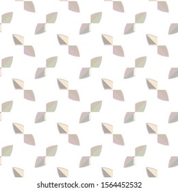 Seamless vector pattern in geometric ornamental style