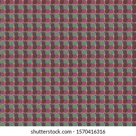 Seamless vector pattern in geometric ornamental style