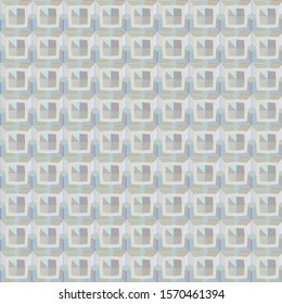 Seamless vector pattern in geometric ornamental style
