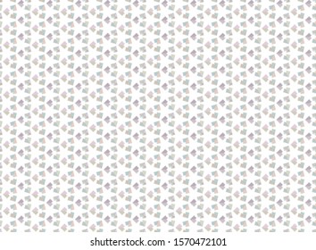 Seamless vector pattern in geometric ornamental style
