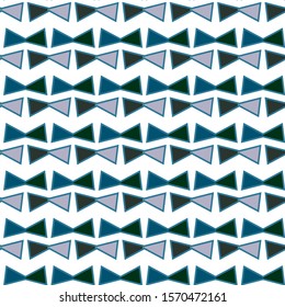 Seamless vector pattern in geometric ornamental style