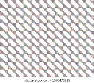 Seamless vector pattern in geometric ornamental style