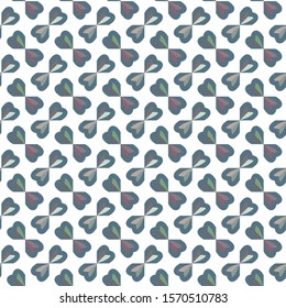 Seamless vector pattern in geometric ornamental style