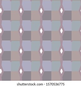 Seamless vector pattern in geometric ornamental style
