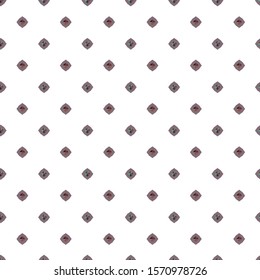 Seamless vector pattern in geometric ornamental style