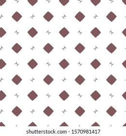 Seamless vector pattern in geometric ornamental style
