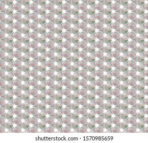 Seamless vector pattern in geometric ornamental style