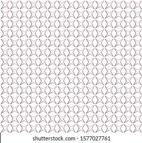Seamless vector pattern in geometric ornamental style