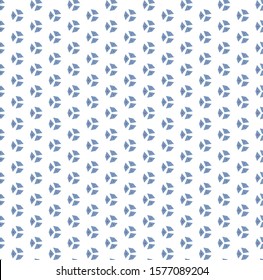 Seamless vector pattern in geometric ornamental style