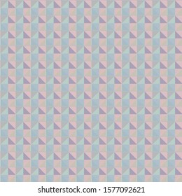 Seamless vector pattern in geometric ornamental style
