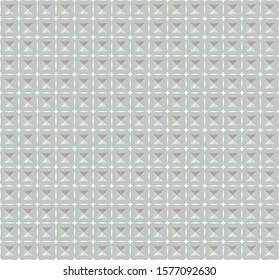 Seamless vector pattern in geometric ornamental style