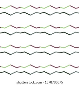 Seamless vector pattern in geometric ornamental style