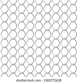 Seamless vector pattern in geometric ornamental style