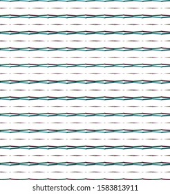 Seamless vector pattern in geometric ornamental style