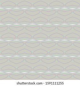 Seamless vector pattern in geometric ornamental style
