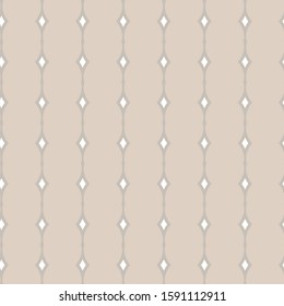 Seamless vector pattern in geometric ornamental style