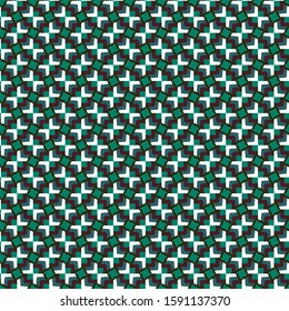 Seamless vector pattern in geometric ornamental style