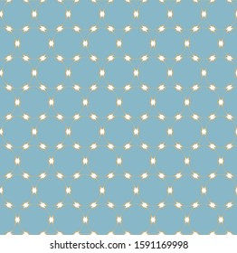 Seamless vector pattern in geometric ornamental style