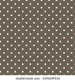 Seamless vector pattern in geometric ornamental style