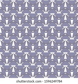 Seamless vector pattern in geometric ornamental style