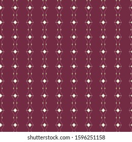 Seamless vector pattern in geometric ornamental style