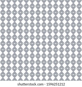 Seamless vector pattern in geometric ornamental style