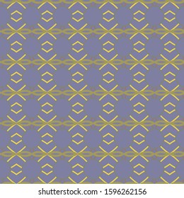 Seamless vector pattern in geometric ornamental style