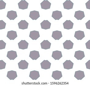 Seamless vector pattern in geometric ornamental style