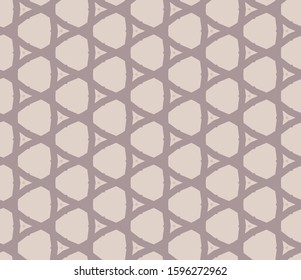 Seamless vector pattern in geometric ornamental style