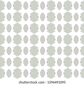 Seamless vector pattern in geometric ornamental style