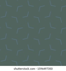 Seamless vector pattern in geometric ornamental style