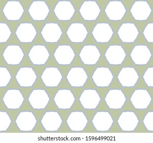 Seamless vector pattern in geometric ornamental style