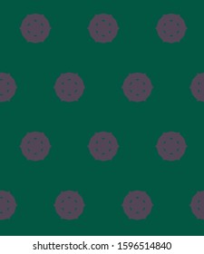 Seamless vector pattern in geometric ornamental style