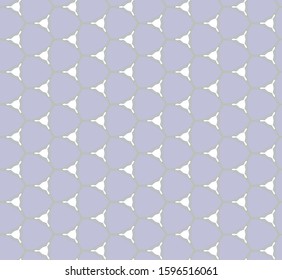 Seamless vector pattern in geometric ornamental style