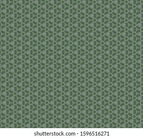 Seamless vector pattern in geometric ornamental style