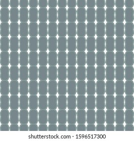 Seamless vector pattern in geometric ornamental style
