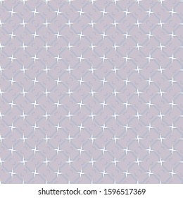 Seamless vector pattern in geometric ornamental style