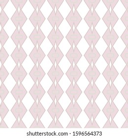 Seamless vector pattern in geometric ornamental style
