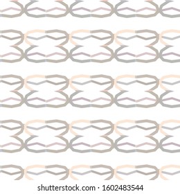 Seamless vector pattern in geometric ornamental style