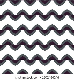 Seamless vector pattern in geometric ornamental style